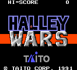 Halley Wars (Japan) Title Screen